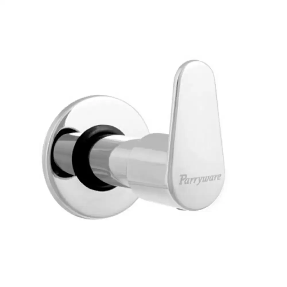 Parryware T5011A1 Uno Quarter Concealed Stop Cock With Body- Chrome Finish