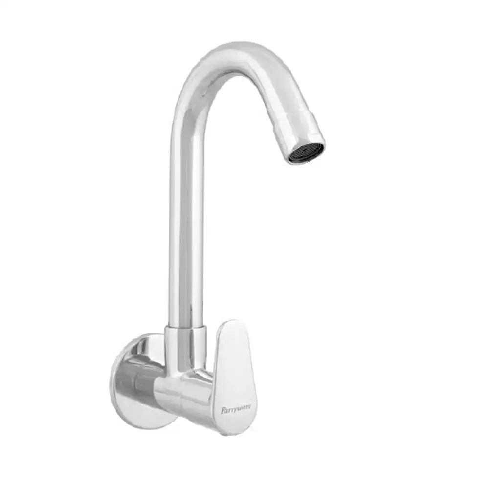 Parryware T5021A1 Uno Quarter Sink Cock Kitchen Sink Tap- Chrome Finish