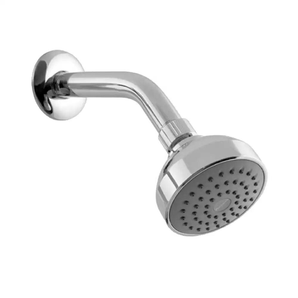 Parryware T9984A1 Single Flow 80 mm Overhead Shower With SS Arm and Wall Flange- Chrome Finish