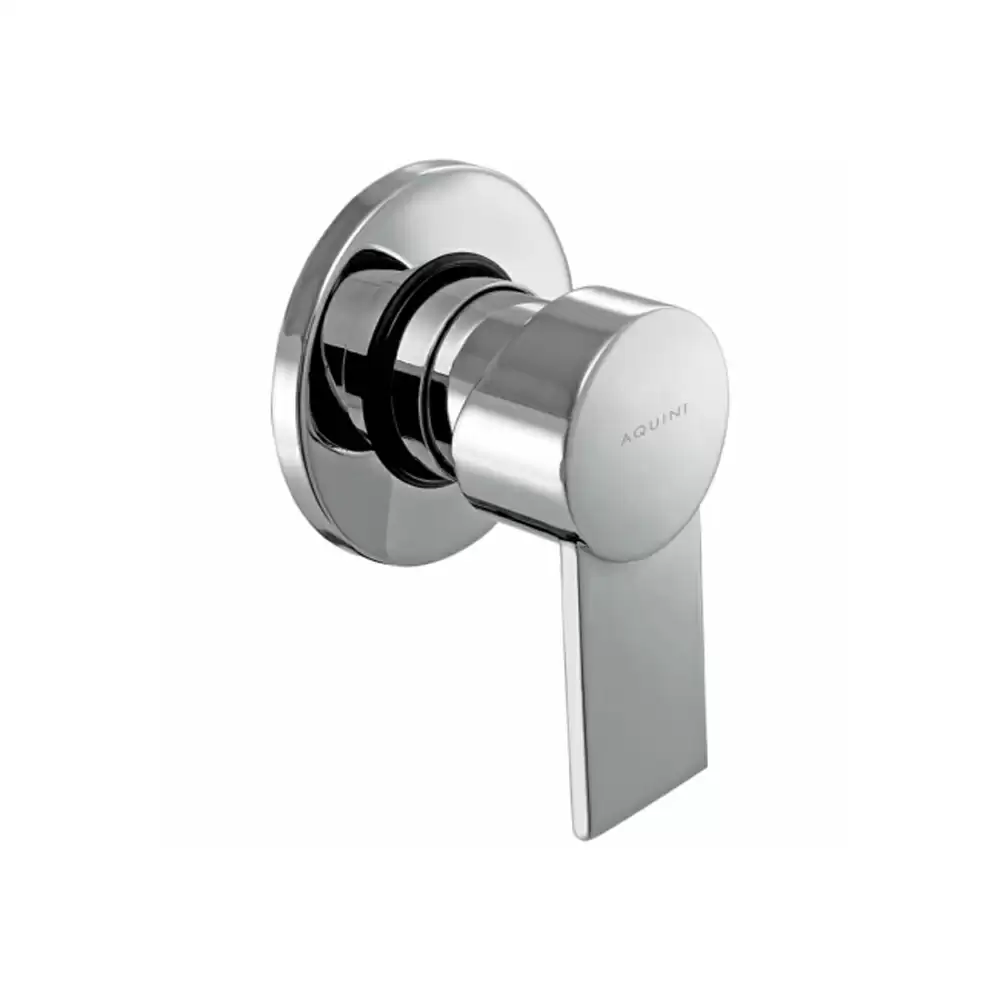 Aquini Adele Concealed Stop Cock With Sliding Adjustable 15 mm Wall Flange - Chrome Finish