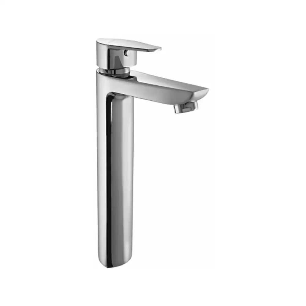 Aquini Amore High Neck Pillar Cock - Chrome Finish