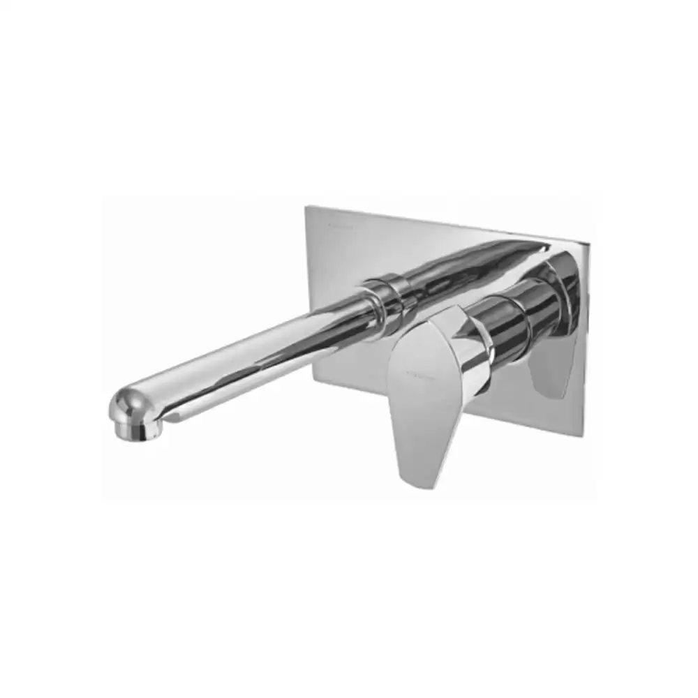 Aquini Amore 20 mm Exposed Set for Single Concealed Stop Cock with Basin Spout - Chrome Finish