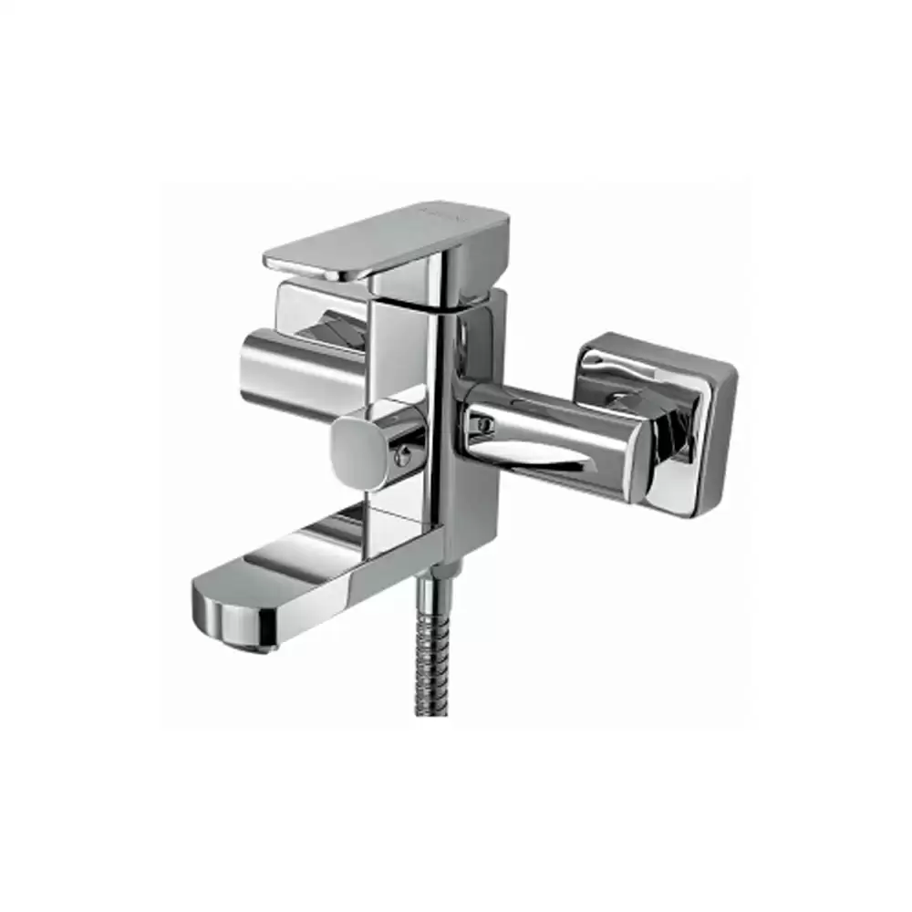 Aquini Arrigo Single Lever Wall Mixer With Provision For Hand Shower - Chrome Finish