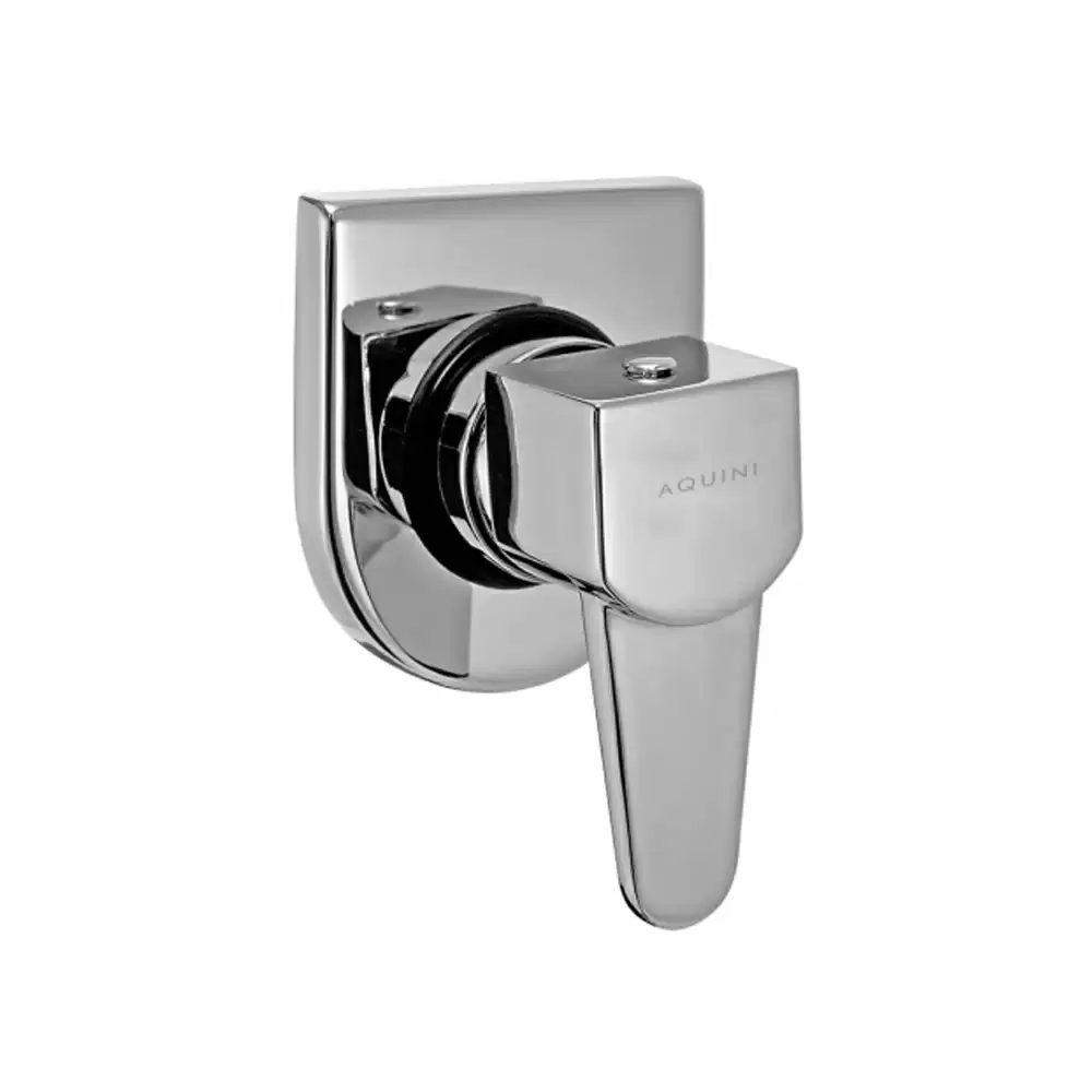 Aquini Avila Concealed Stop Cock With Sliding Adjustable 20 mm Wall Flange  - Chrome Finish