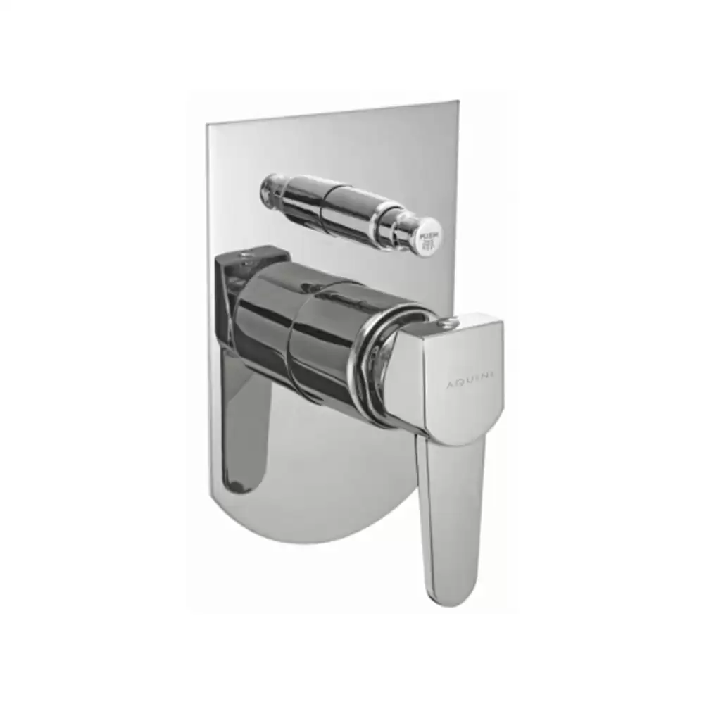 Aquini Avila 20 mm Exposed Set For High Flow Single Lever Concealed Divertor - Chrome Finish