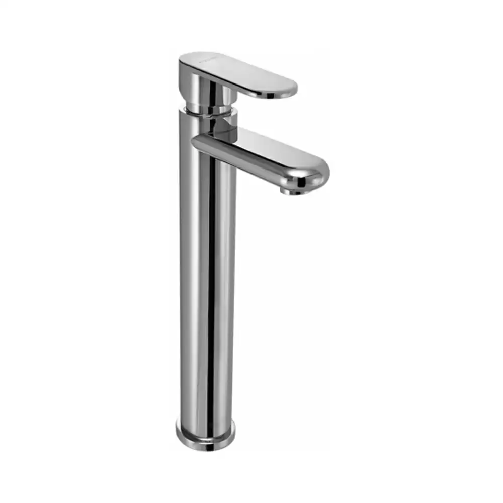 Aquini Azzuro High Neck Pillar Cock - Chrome Finish