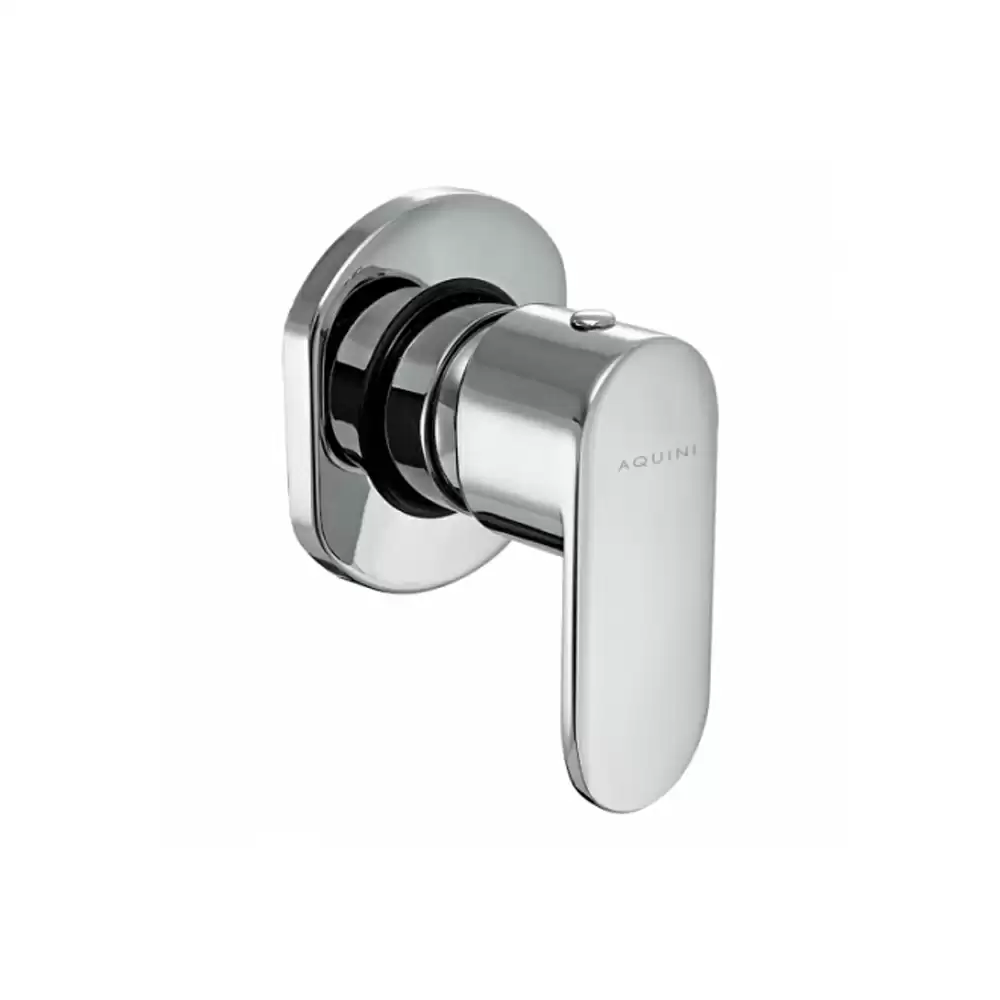 Aquini Azzuro Concealed Stop Cock With Sliding Adjustable 20 mm Wall Flange  - Chrome Finish