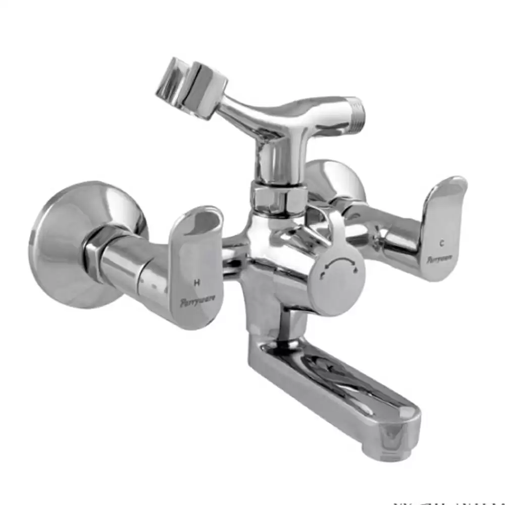 Parryware G272GA1 Alpha Wall Mounted Wall Mixer With Crutch- Chrome Finish