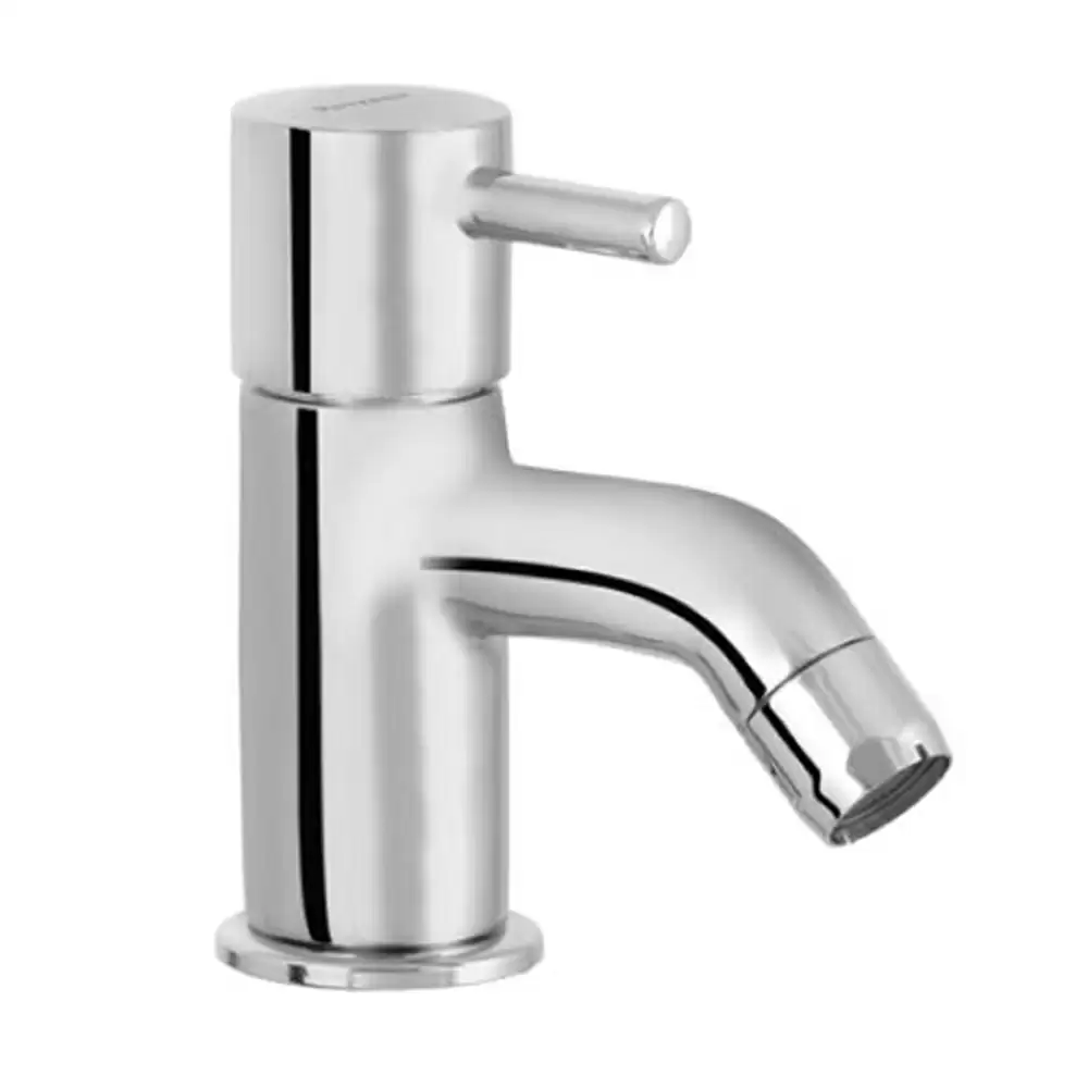 Parryware G3302A1 Agate Pro Deck Mounted Pillar Cock With Aerator- Chrome Finish