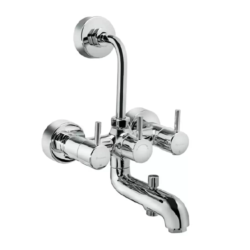 Parryware G3317A1 Agate Pro Wall Mounted 3-in-1 Wall Mixer- Chrome Finish