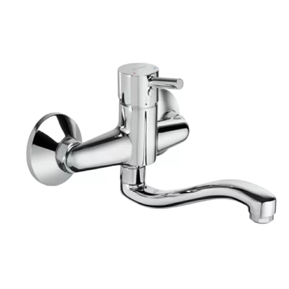 Parryware G3336A1 Agate Pro Wall Mounted Sink Mixer- Chrome Finish