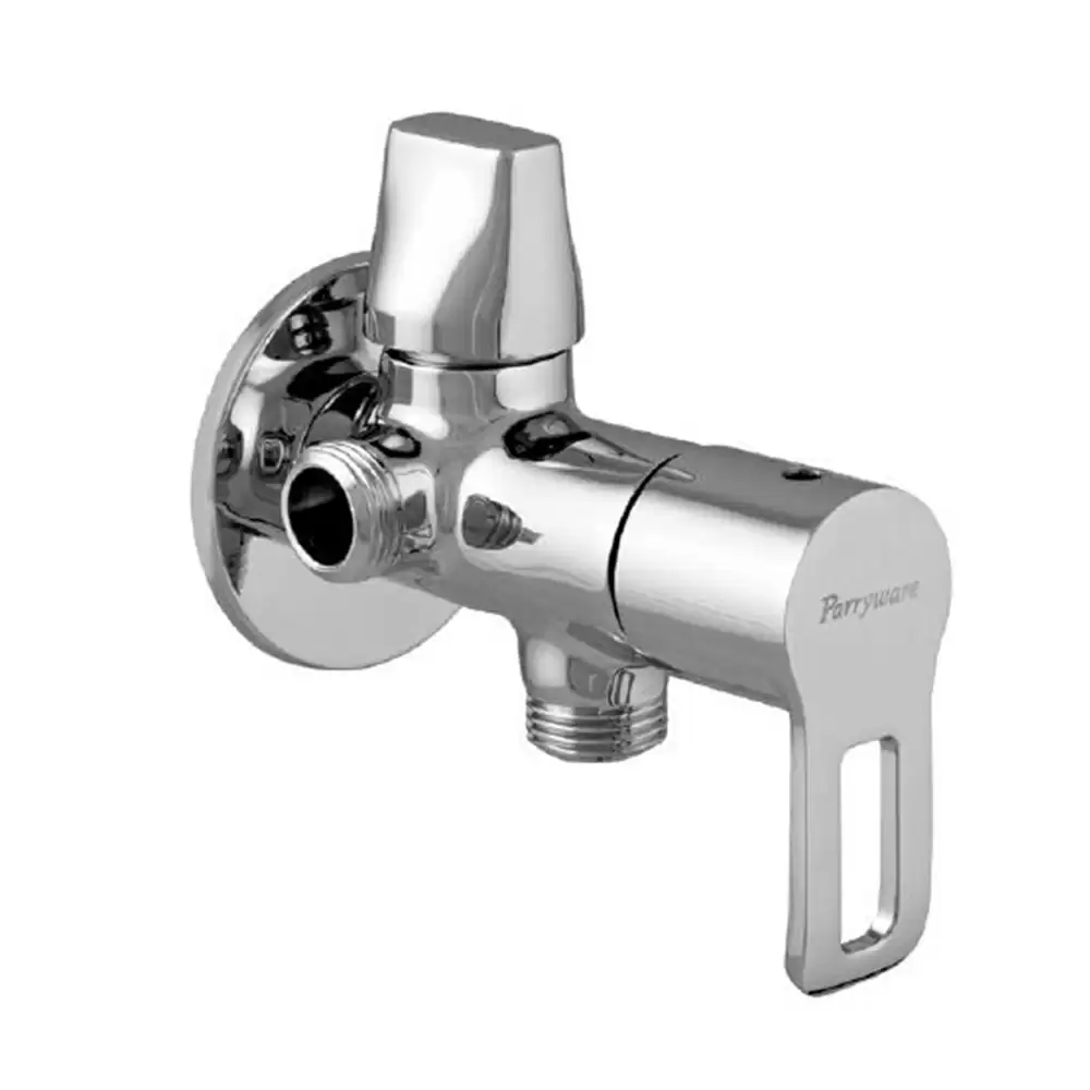 Parryware G3843A1 Pluto Wall Mounted Two Way Angle Valve- Chrome Finish