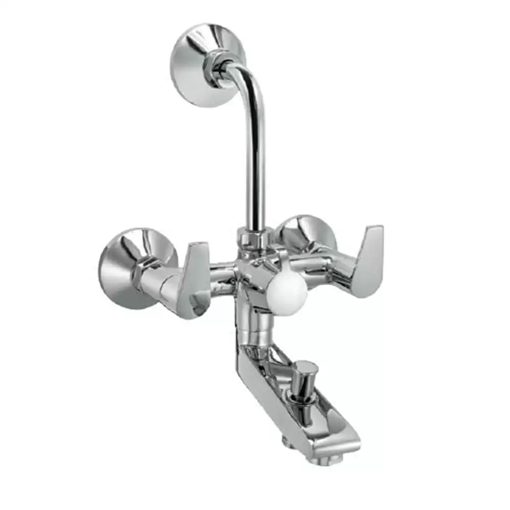 Parryware G4817A1 Edge Wall Mounted 3-in-1 Wall Mixer- Chrome Finish