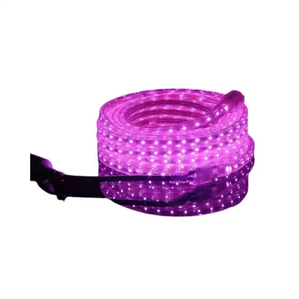 LumoGen 60 Watt 18 Meter Waterproof LED Rope light with connector - (Pink)