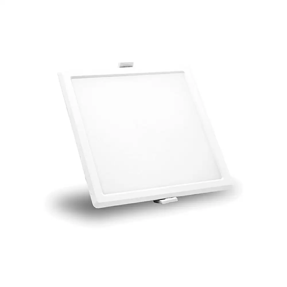 Syska Slim Recessed 12 Watt Square LED Panel Light, Cool White - SSK-RDL-S-12W