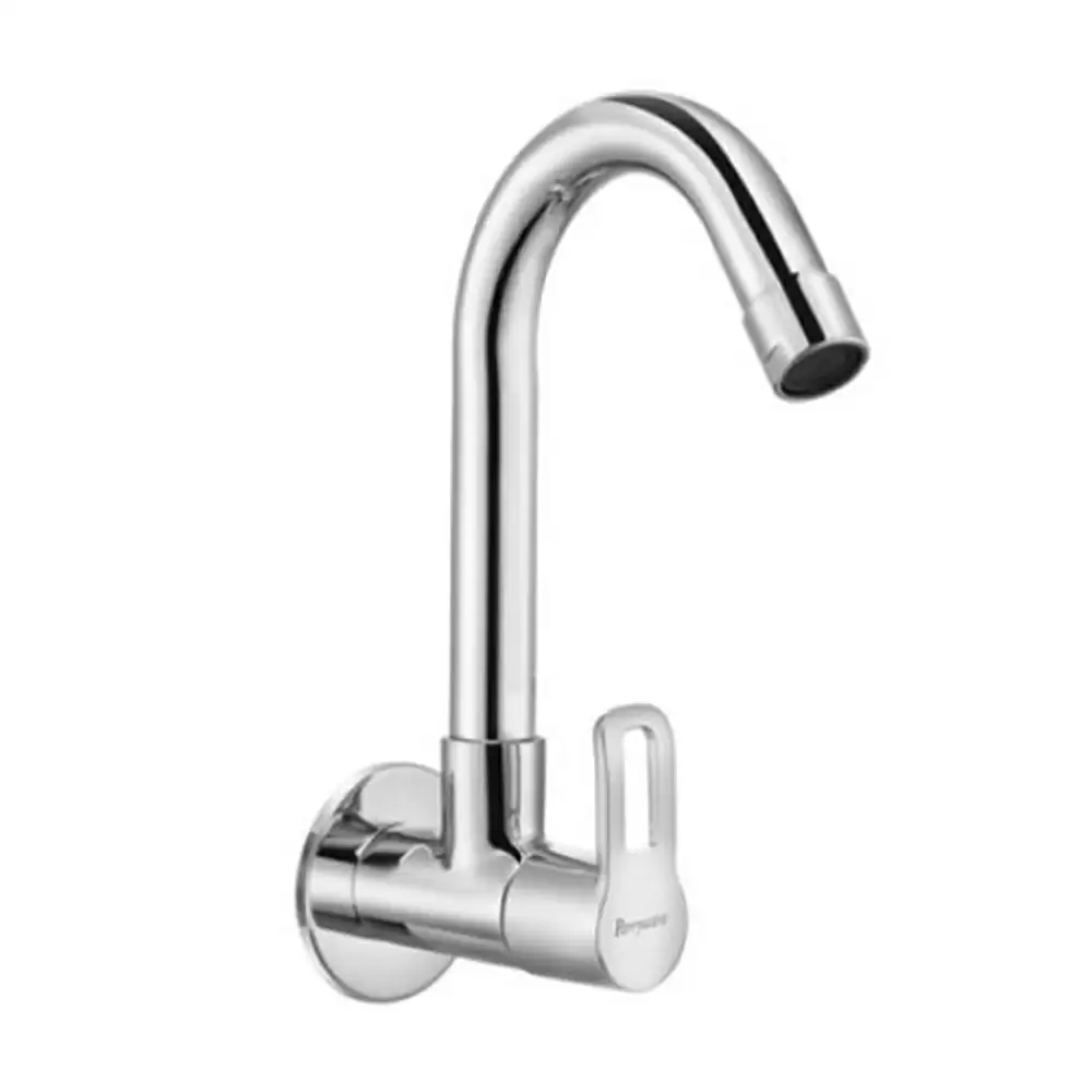 Parryware T0721A1 Pluto Wall Mounted Sink Cock- Chrome Finish