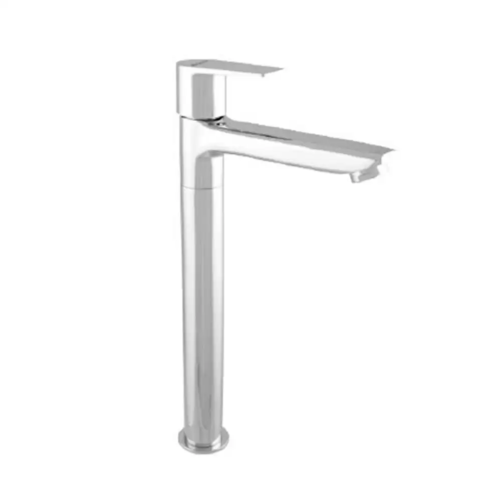 Parryware T1342A1 Praseo Deck Mount Pillar Cock Tall Body- Chrome Finish