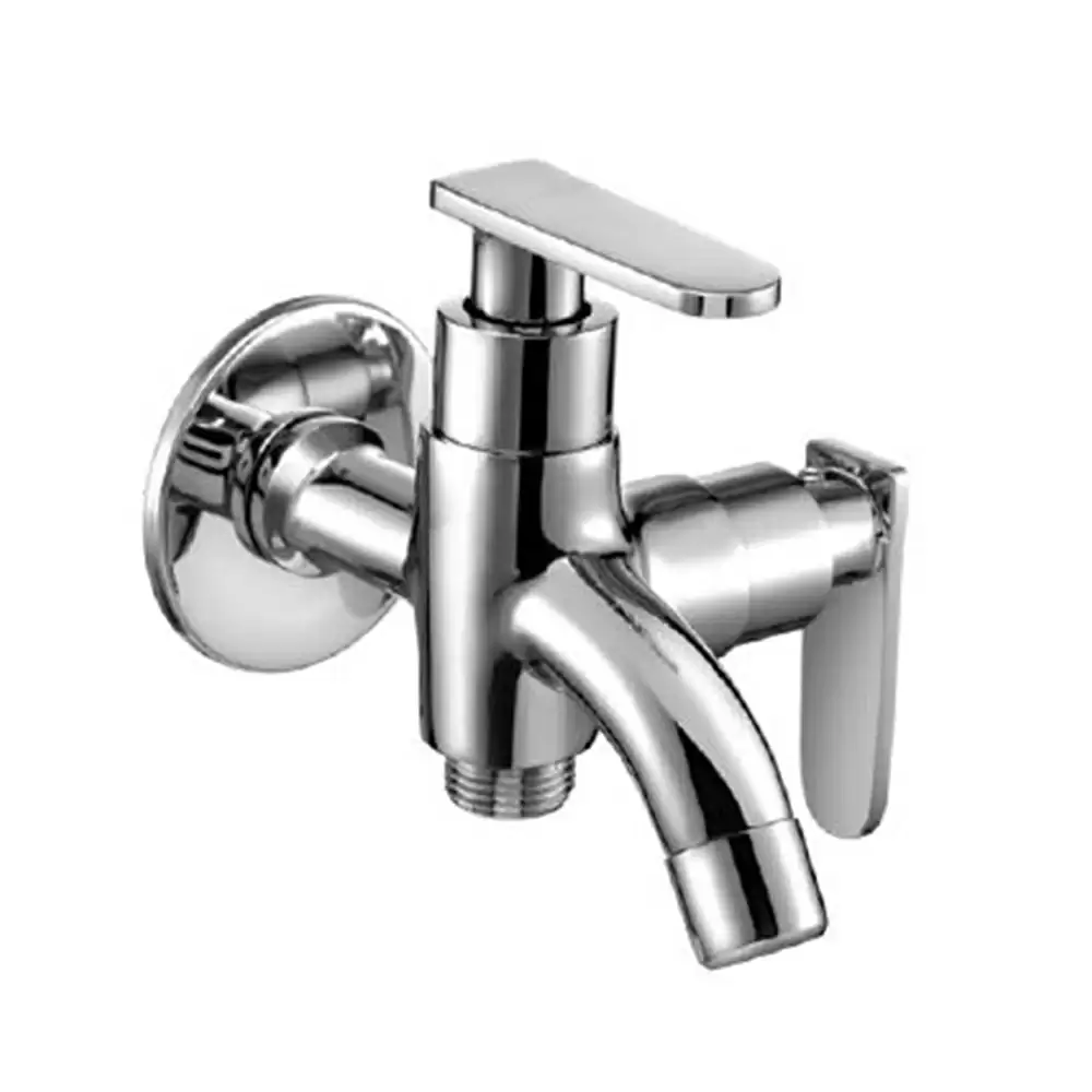 Parryware T1934A1 Casa Wall Mounted Two Way Bib Cock- Chrome Finish