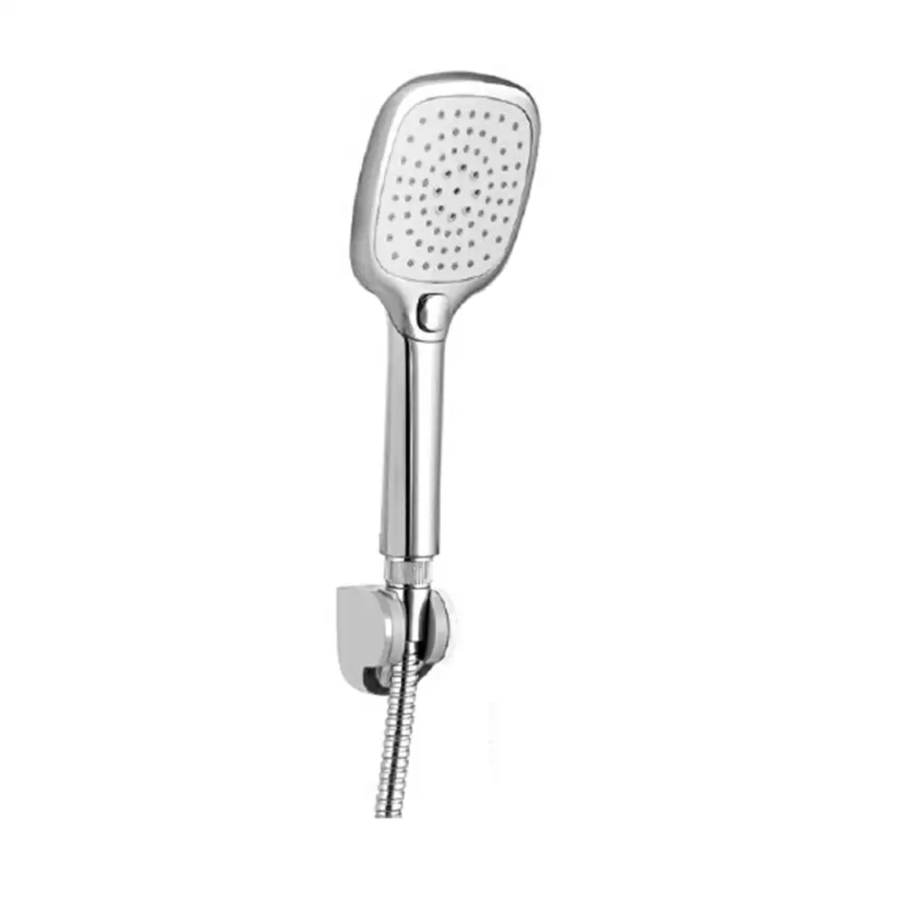 Parryware T9817A1 3-Modes Hand Shower One Touch Switching With Hose and Hook- Chrome Finish