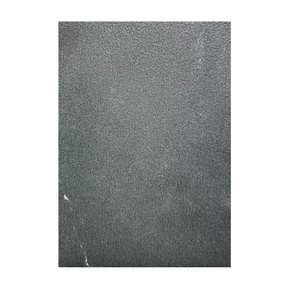 Adlerwud Premium OSL 16.75 mm Thick Interior Grade Pre Laminated MDF Board (8 L x 4 W) Feet - (Black Raw Silk, AD 5088-C+)