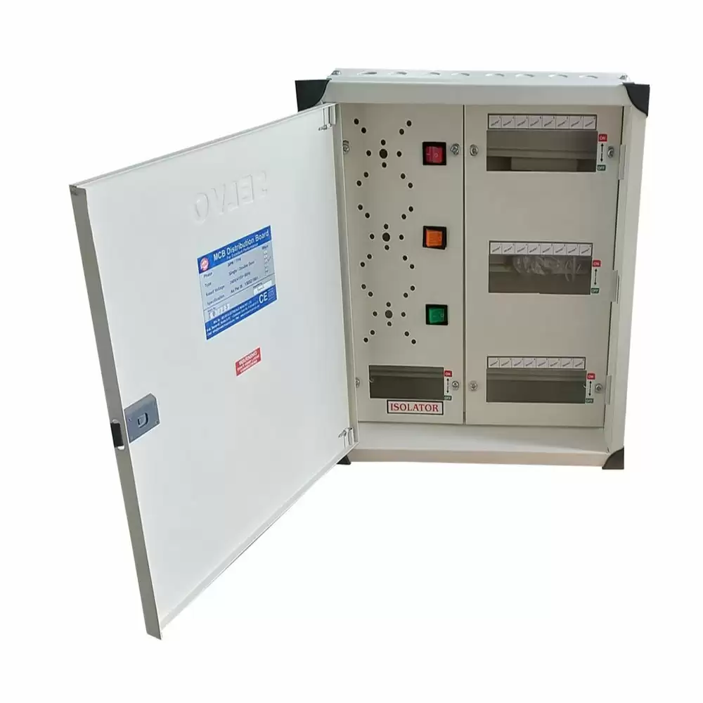 Selvo 8 Ways TPN Phase Selector Distribution Board Without Rotary Switch Fitted- GSELTPS11058