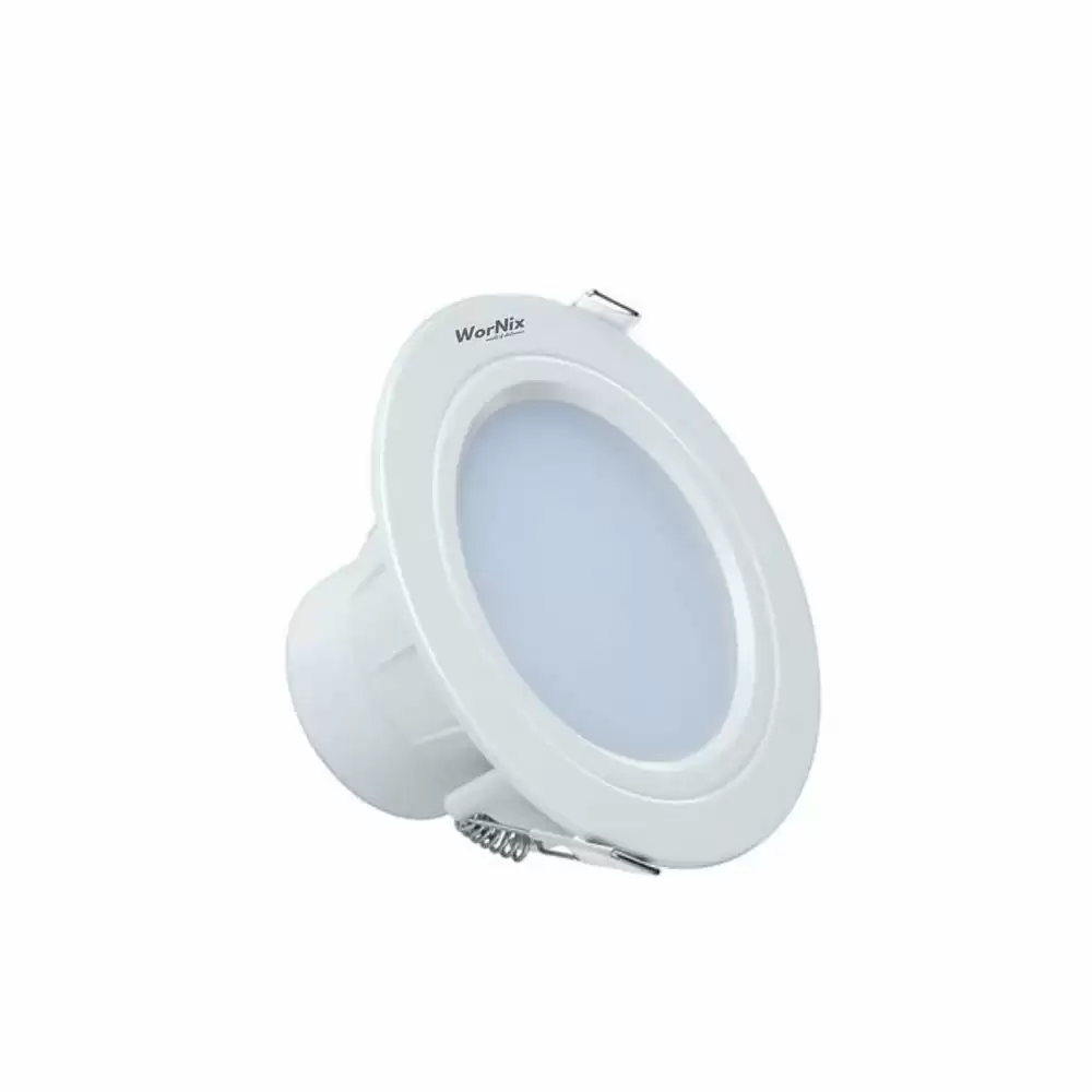 Wornix 12 W Cool Day Light Motion Sensor Dimmable Round Panel Light- DIM-PAN-12W-CW-RD