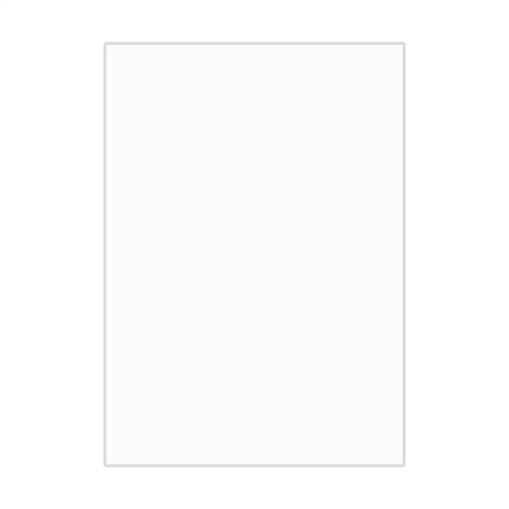 Crossbond Premier OSL 9 mm Thick Interior Pre Laminated MDF Board (8 L x 4 W) Feet - (Everest White, CB 8021)