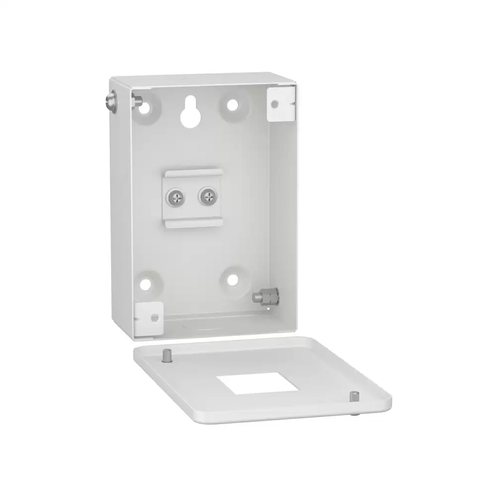 Schneider Electric Acti9 2 Modules Single Door Distribution Board With Metal Enclosure