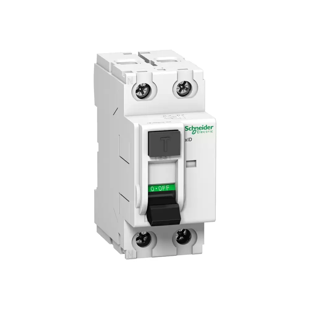 Schneider Electric Acti9 xID 25 Amp Double Pole 300mA AC RCCB