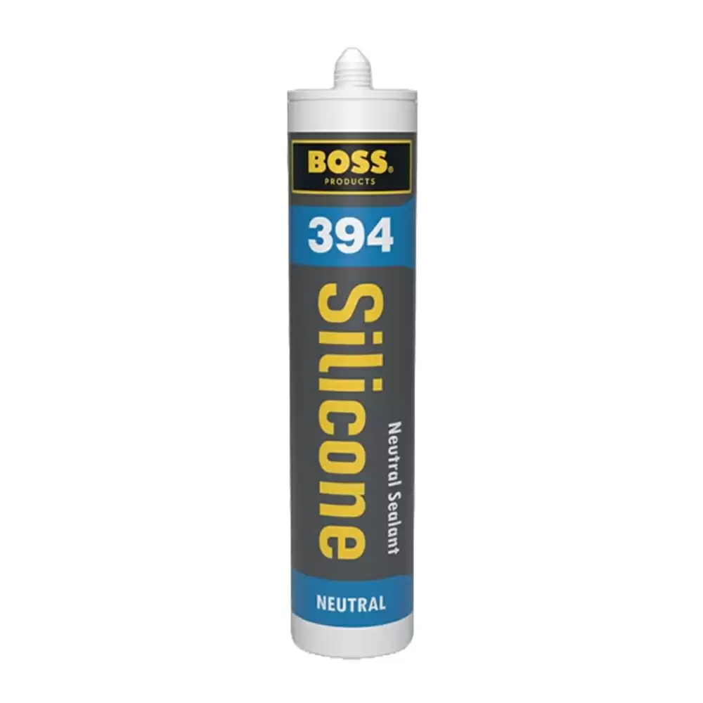 Boss 394 Neutral Silicone Sealant - Black (280 ml)