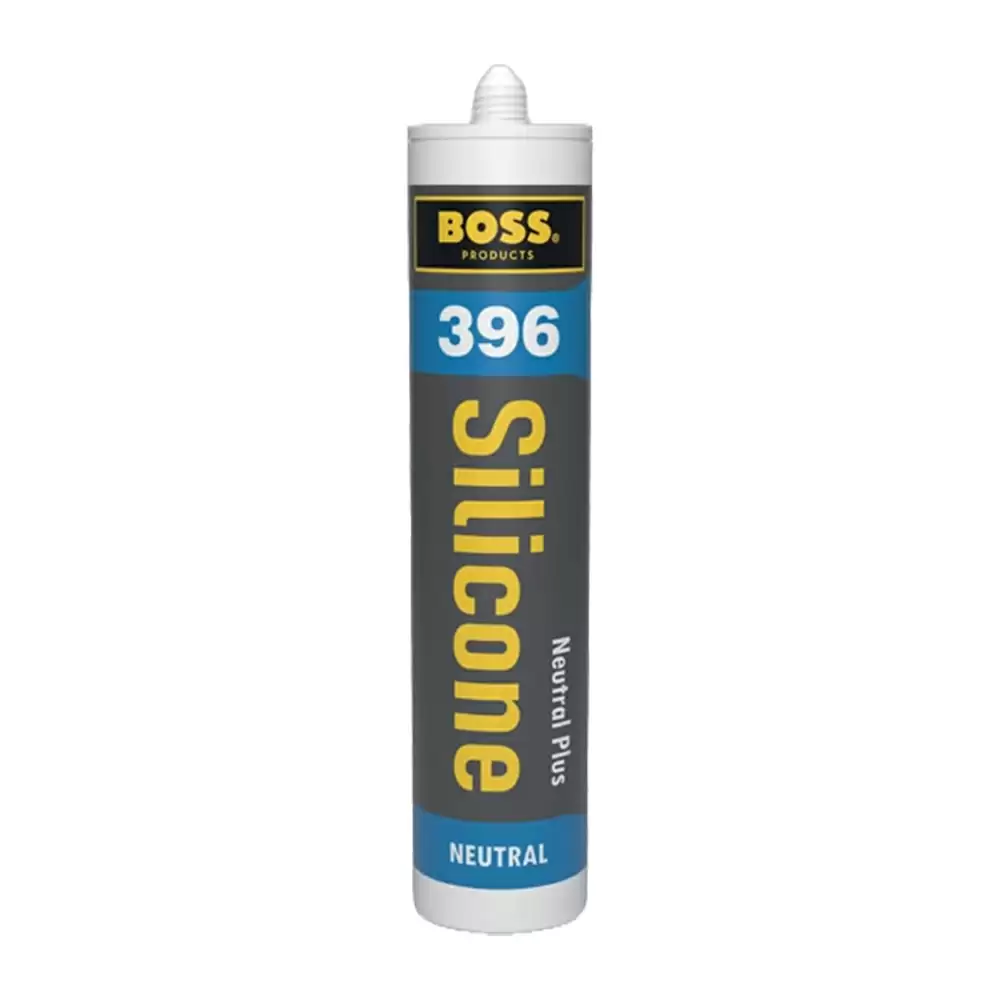 Boss 396 Neutral Silicone Sealant - Black (270 ml)