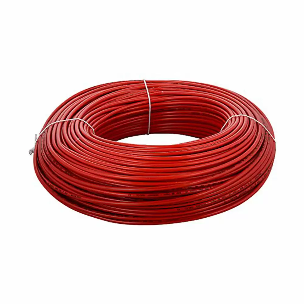 Polycab Optima+ 1.5 Sq. mm FRLF-PVC Insulated Single Core Copper Electric Wire - 300 Meter (Red)