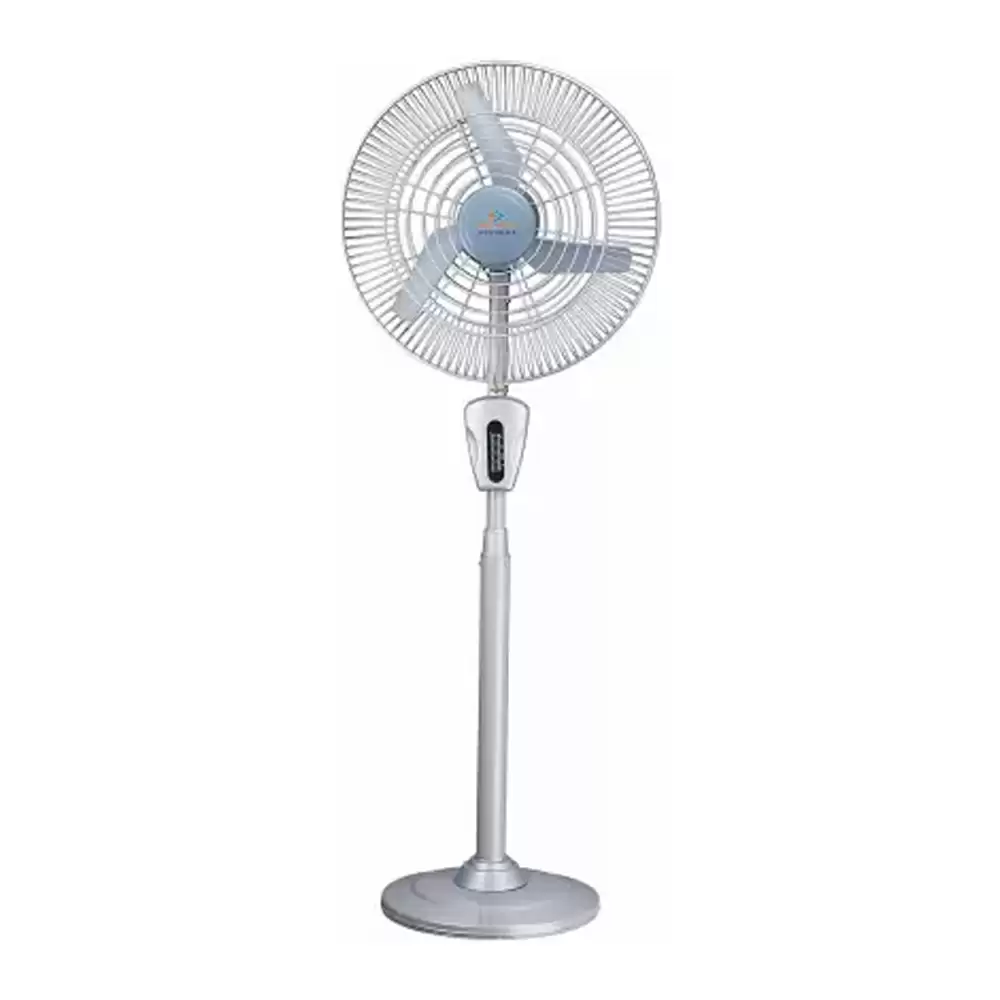 Bajaj Supreme MK II 450 mm Air Circulator Pedestal Fan - (Grey)