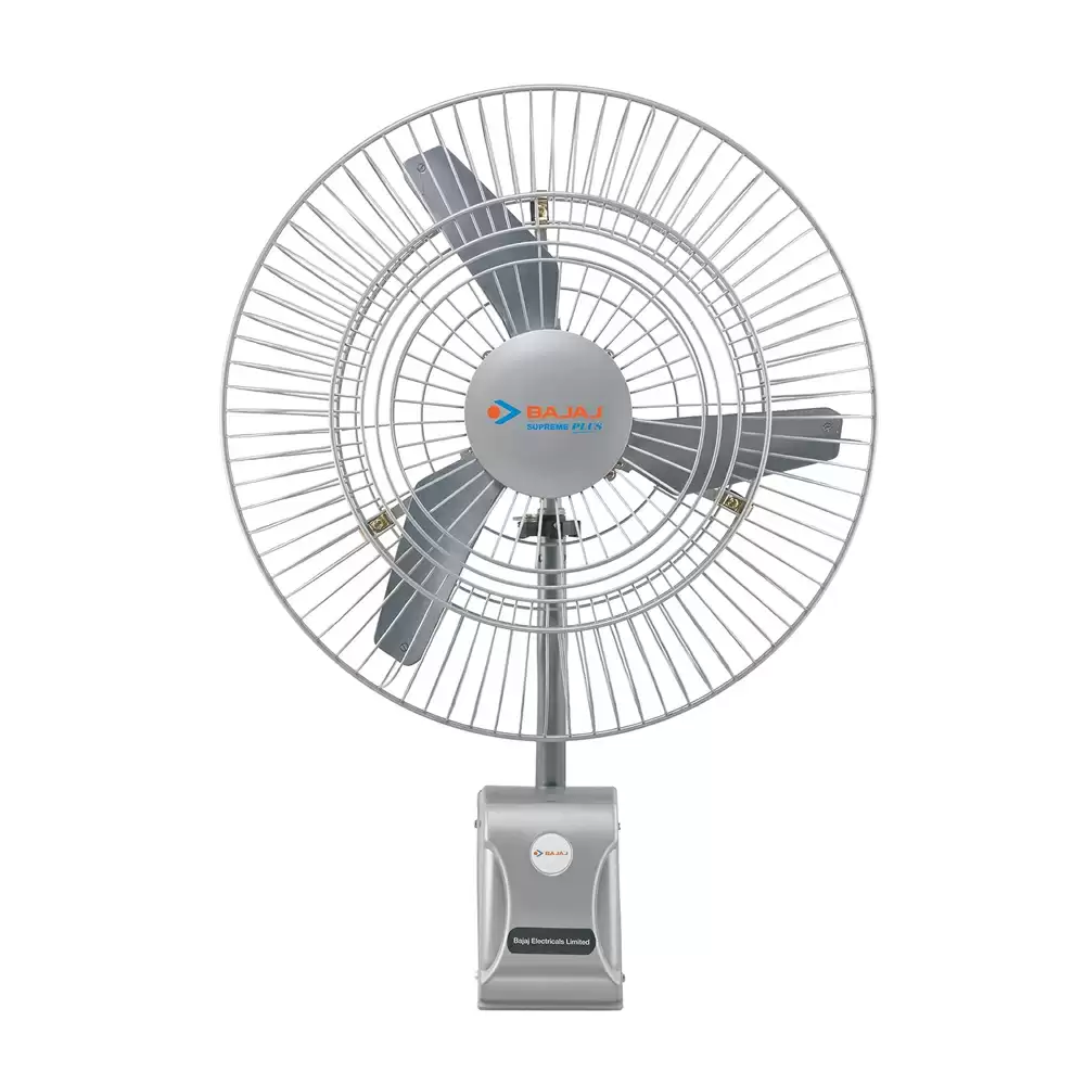 Bajaj Supreme Plus Air Circulator 450 mm Pedestal Fan - (Grey)