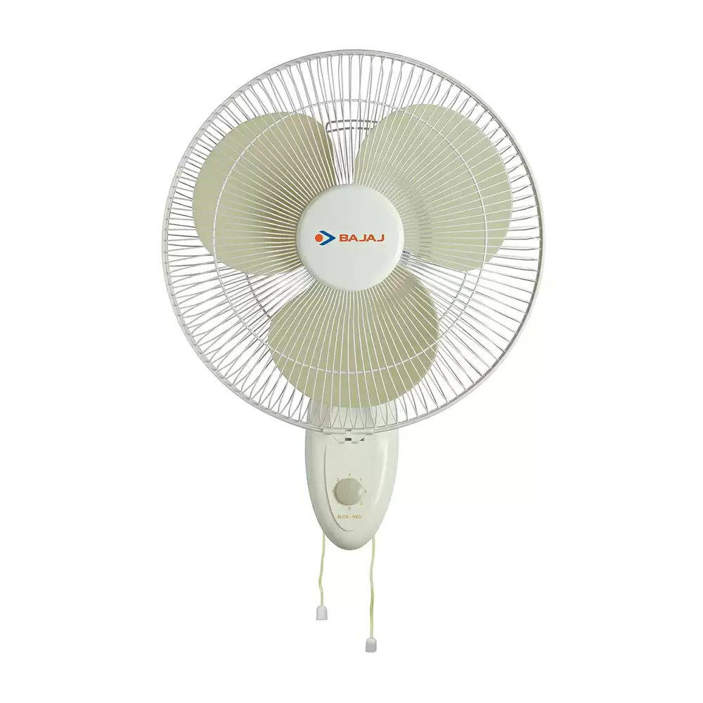 Bajaj Elite Neo 55 Watt Wall Fan - 400 mm (Beige)