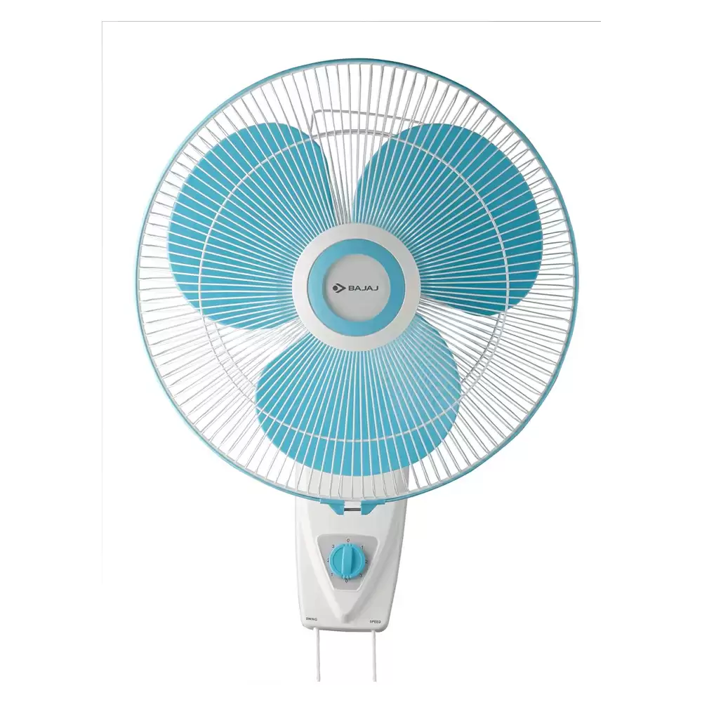 Bajaj Airstream 60 Watt Blue Wall fan - 400 mm (Blue)