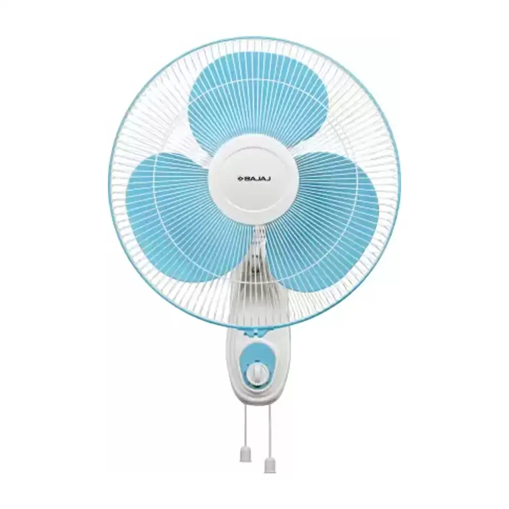 Bajaj Esteem 50 Watt 400 mm Wall Fan - (Icy Blue & White)