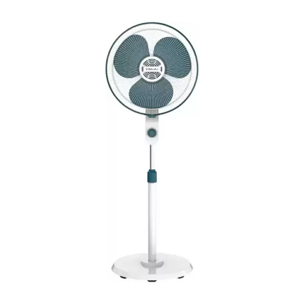 Bajaj Veloce 400 mm Pedestal Fan -(White & Ocean Blue)