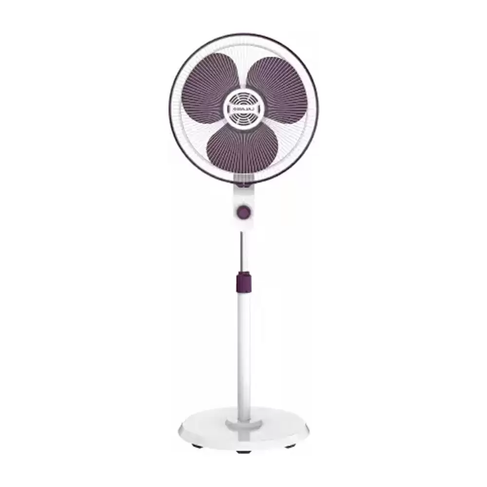 Bajaj Veloce 400 mm Pedestal Fan - (White & Purple)