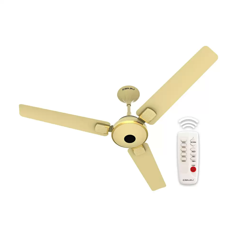 Bajaj Energon 1200 mm Ceiling Fan - (Golden Ivory)