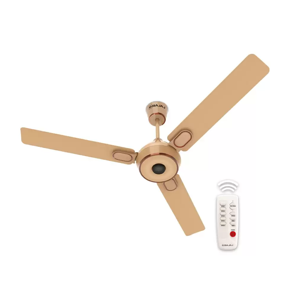 Bajaj Energon Prime 1200 mm Ceiling Fan - (Amber Gold)