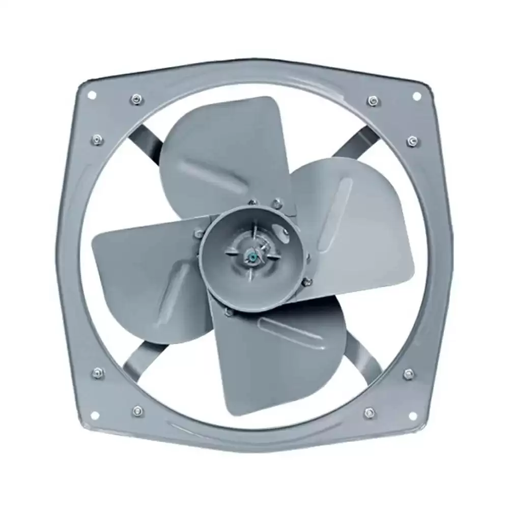 Bajaj Supreme Plus 900 rpm Heavy Duty Industrial Exhaust Fan - 380 mm (Grey)