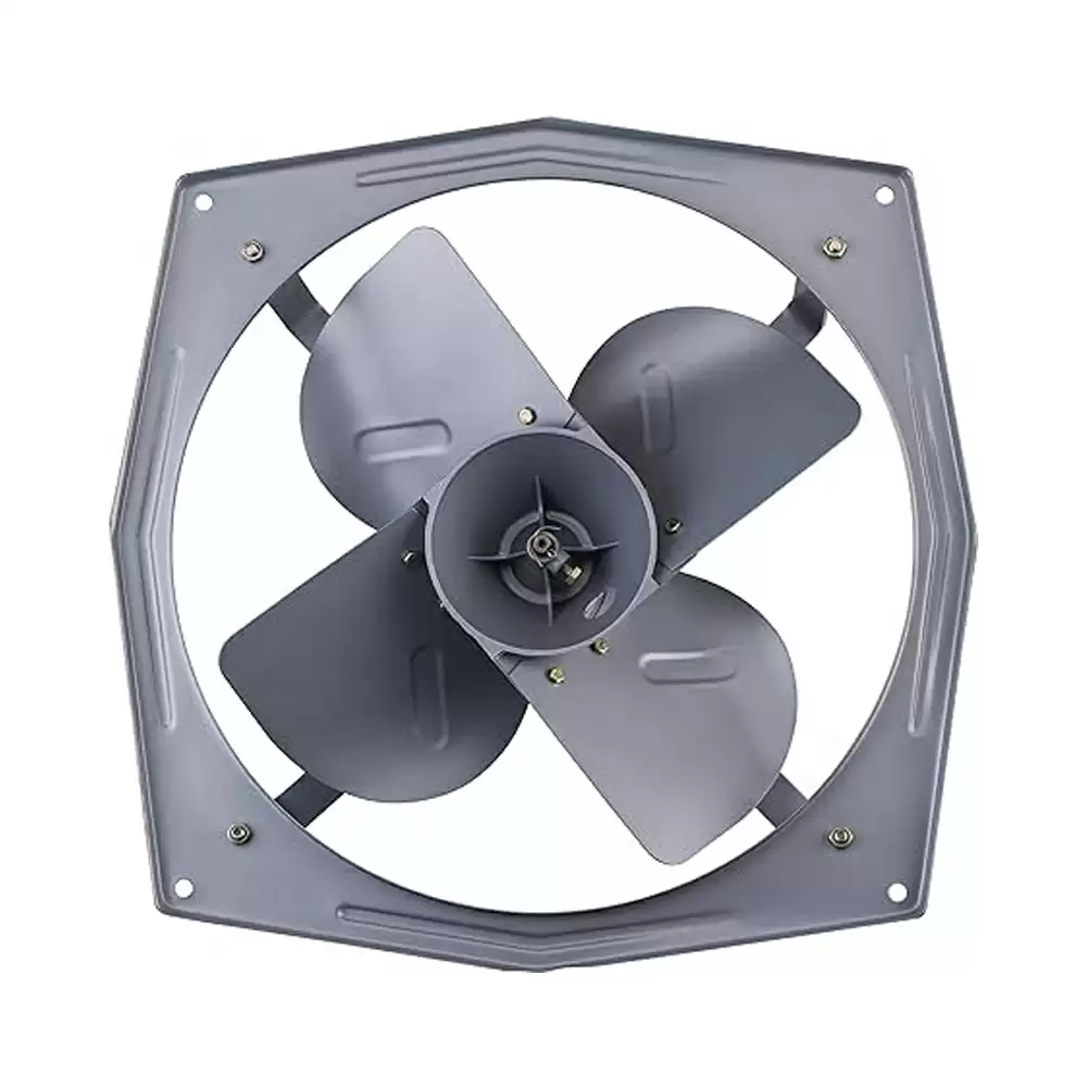 Bajaj Supreme Plus 900 rpm Heavy Duty Industrial Exhaust Fan - 300 mm (Grey)