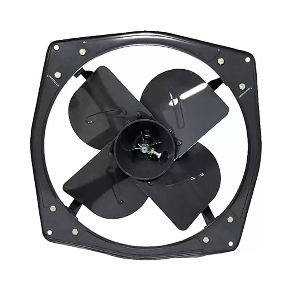 Bajaj Supreme Dlx ISI 900rpm 1Ph Heavy Duty Industrial Exhaust Fan - 600 mm (Grey)