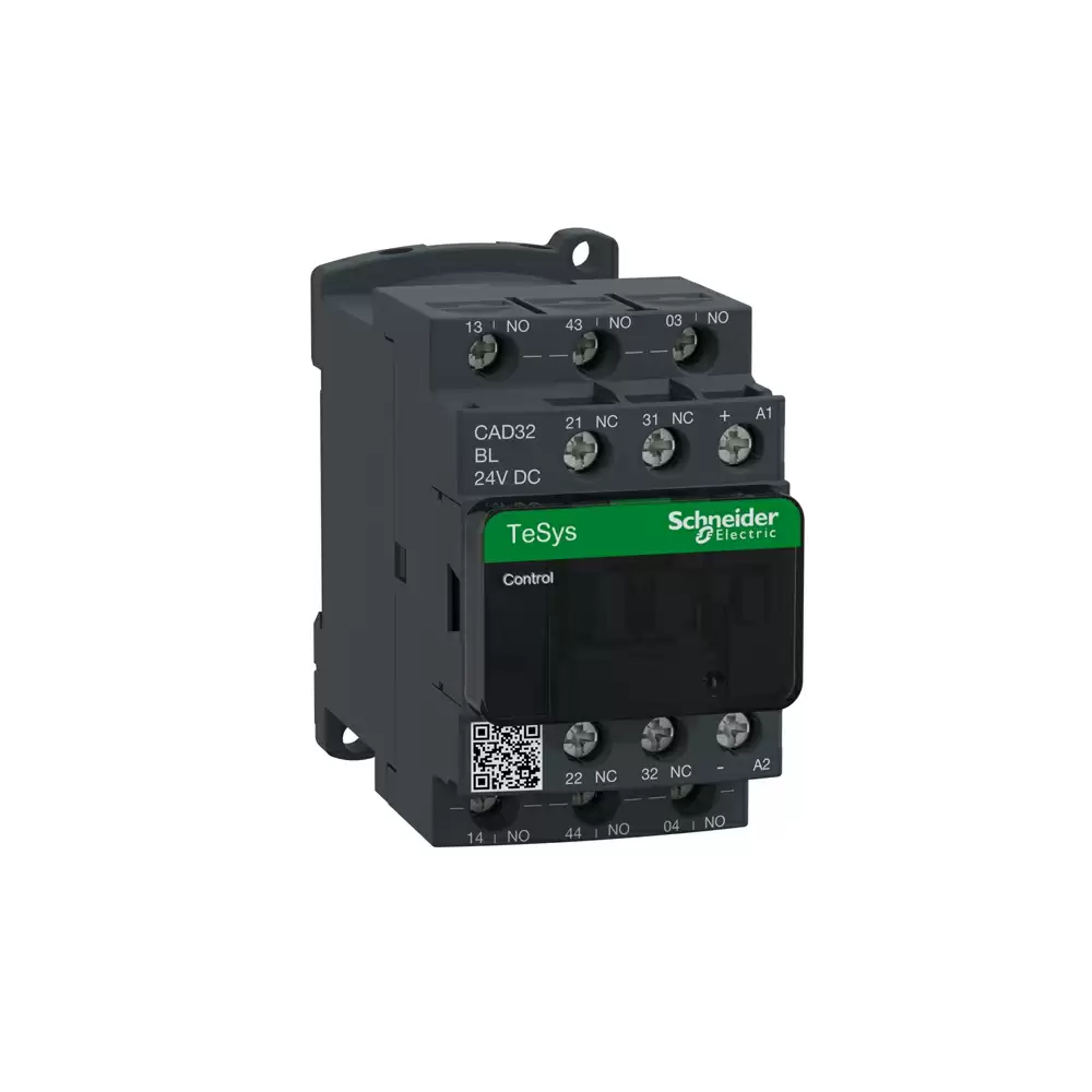 Schneider Electric TeSys D 3 NO + 2 NC 24 V DC Low Consumption Coil Control Relay