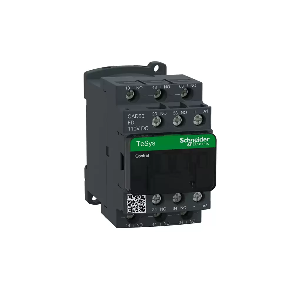 Schneider Electric TeSys 5 NO 110 V DC Standard Coil Control Relay