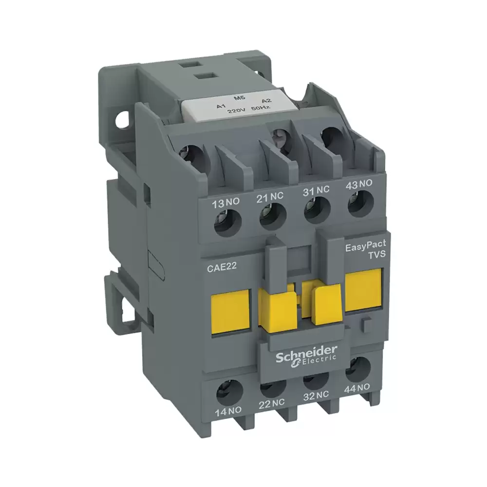 Schneider Electric EasyPact TVS 3 NO + 1 NC 220 V AC Control Relay