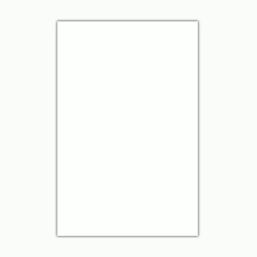 Crossbond Classic BSL 25 mm Thick Exterior Pre Laminated MDF Board (8 L x 4 W) Feet - (Super White, CB 8001)