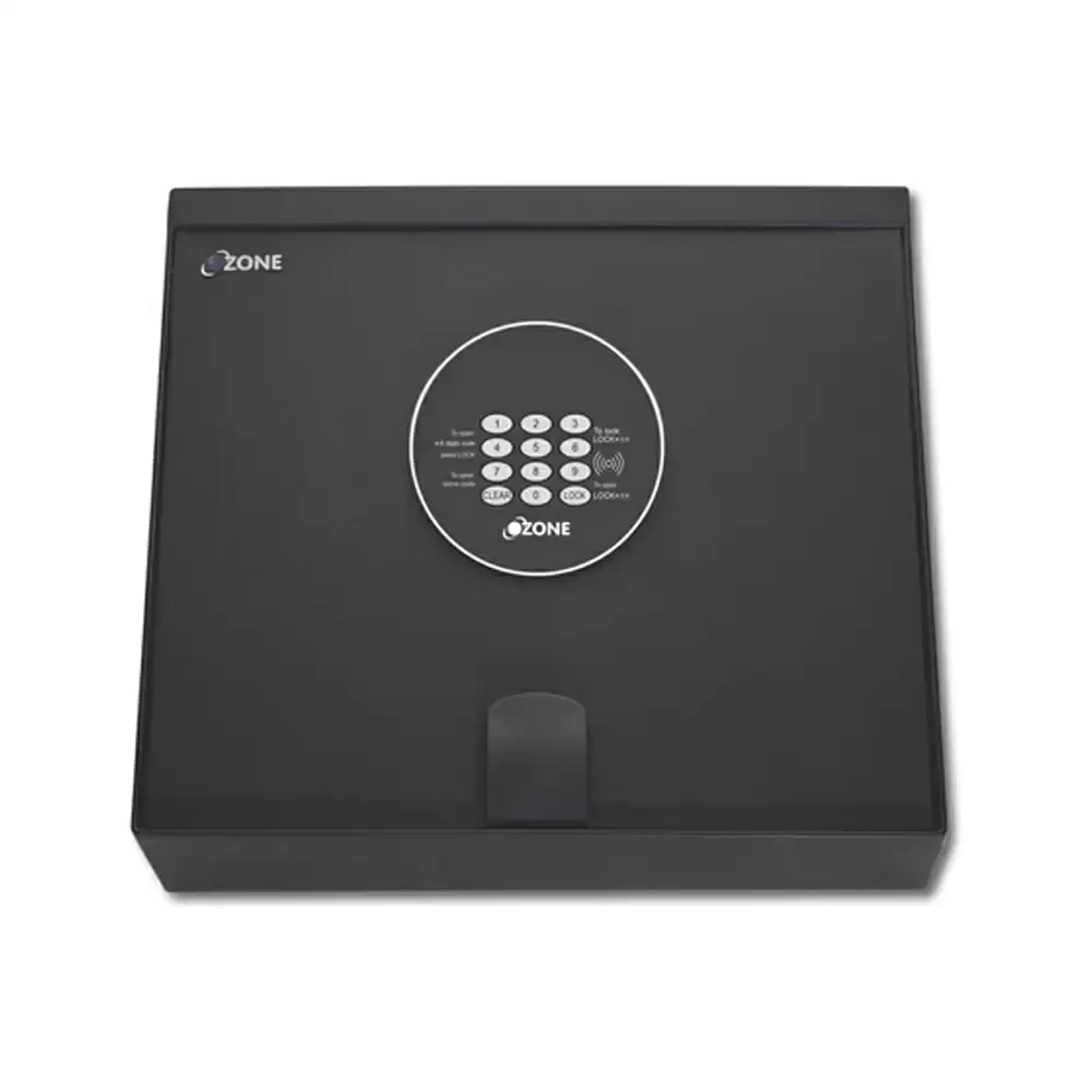 Ozone Convenio Digital - 33 (10 Litre) Electronic Safe Locker For Home & Office With Pincode & Key - Black, 11.2 Kg (2 Years Warranty)