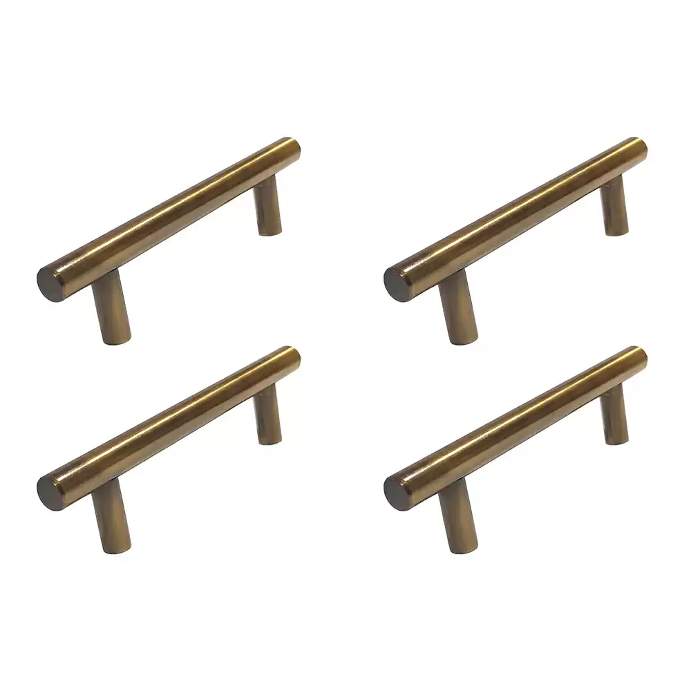 Atlantic Stainless Steel 12.20 Inch Handle Pull - Antique Finish (Pack of 4 Pcs)